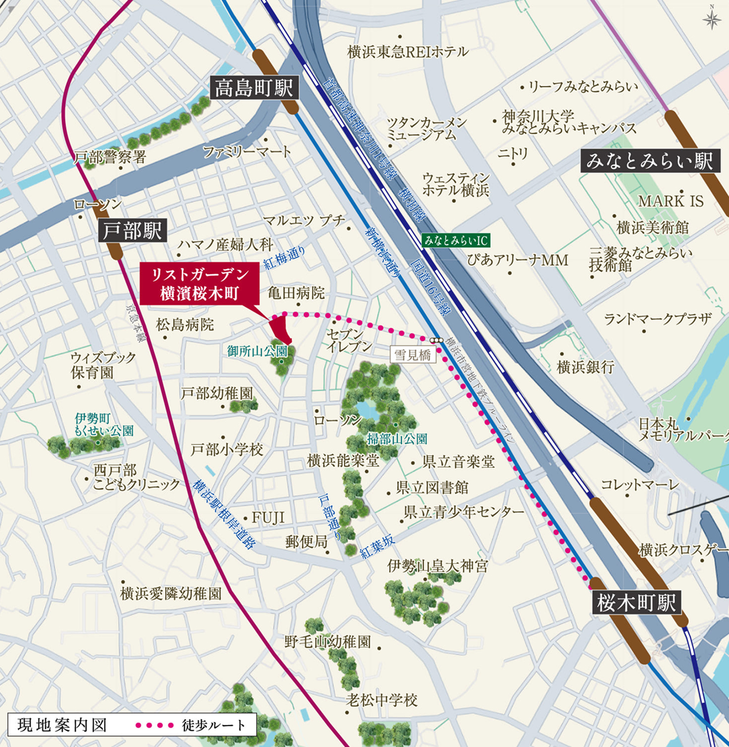 アクセス　地図